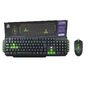 COMBO 5+ GAMER START 2.0 - PRETO / VERDE