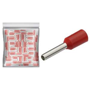 TERMINAL TUBULAR ILHOS CABO 1,00MM