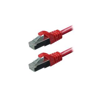 CABO DE REDE PATCH CORD CAT6 2M VERMELHO