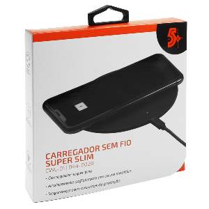 CARREGADOR SEM FIO SUPER SLIM