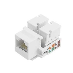 KEYSTONE RJ45 - BRANCO - CAT5E