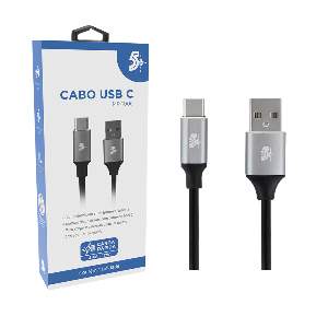 CABO USB PARA USB C 1,2M ALUM PREMIUM