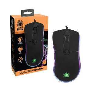 MOUSE GAMER MACRO NEMESIS BLACK MG-02BS