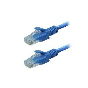 CABO DE REDE PATCH CORD CAT6 5M AZUL